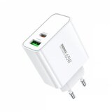 Remax Kućni punjač RP-U125 Kiddy 1 x USB3.0 + 1 x TIP C 65W | ePonuda.com