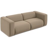 Makamii Bež baršunasti sofa 228 cm Ekahi – | shoptok.hr