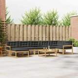  Set vanjskih sofa 8 pcs Bijela i antracit | Eponuda.ba