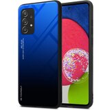 Cadorabo Ohišje, združljiv s Samsungom v modri barvi - črni - dvobarvni zaščitni pokrov iz silikona TPU in hrbta iz kaljenega stekla, (20589419) | Shoptok.si