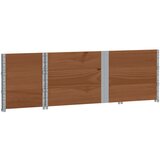  Okviri za palete 3 kom smeđi 150x50 cm od masivne borovine | Eponuda.ba