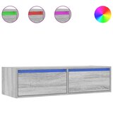TV ormarić s LED svjetlima boja hrasta sonome 100X35,5x25 cm | shoptok.hr