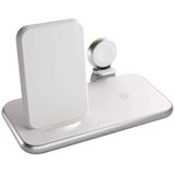 Zens indukcijski punjač 4in1 stand ZEDC15W/00 Izlazi standard indukcijskog punjenja, USB bijela | Eponuda.ba
