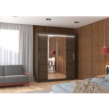 ADRK Klizni ormar s ogledalom DALLAS 180 cm - OKOLADA | shoptok.hr