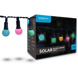 MODEE LED solarni niz 50 LED večbarvni 7.9m IP44 zelen kabel Cene