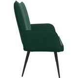 SOFA za dvije osobe Tamnozelena 115 x 61 x 87 cm Baršun | shoptok.hr