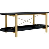  Stolić za kavu crni 110 x 48 x 40 cm od konstruiranog drva | shoptok.hr