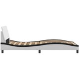  Okvir za krevet Dover bijelo-crni 100x200cm umjetna koža | shoptok.hr