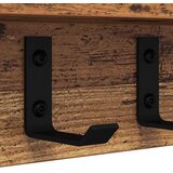  Vješalica za kapute na zidu Staro drvo 40 x 10,5 x 10,5 cm | shoptok.hr