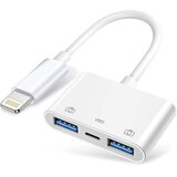 Lighting Lightning čitač kartica 3u1 2xUSB+Lightning ( 11-354 )