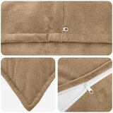  Presvlaka za jastuk 2 pcs HOUTEN Sivosmeđa 35 x 35 cm | shoptok.hr