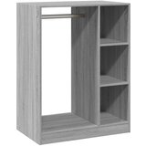 Furnova Garderobna omara siva sonoma 77x48x102 cm inženirski les, (21930217) | Shoptok.si
