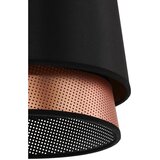  Duolla - Plafonski luster BELL SHINY 1xE27/15W/230V, prečnik 25 cm, crna/bakrena | Eponuda.com