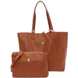 U.S. Polo Assn. Ženske torbe Rogersville L, Braon