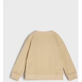 Sinsay Pamučna crewneck majica s 3D aplikacijom | shoptok.hr