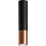  Stropna svetilka LOOPEZ črna/medena, (21348216) | Shoptok.si