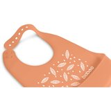 Baboo Silicone Bib slinček Peachy Keen, 4m+ 1 kos | Shoptok.si