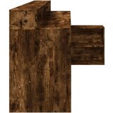 vidaXL Radni stol s LED svjetlima boja hrasta 200x104x91 cm drveni | shoptok.hr