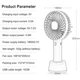 Venisymlis Prenosni Usb Polnilni Ročni Ventilator - Roza, Primeren Za Notranjo In Zunanjo Uporabo, (22070351) | Shoptok.si