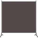 Sobna pregrada antracit 175 x 180 cm od tkanine | shoptok.hr