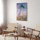  Slika - Claude Monet – Woman with a Parasol facing right 60x90 Akustična | shoptok.hr