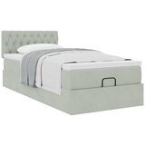  Okvir za krevet s madraca svjetlosivi 80x200 cm baršunasti | shoptok.hr