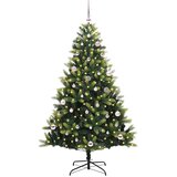  Umjetno rasklopivo božićno drvce 150 LED-a Zelena 150 cm | shoptok.hr