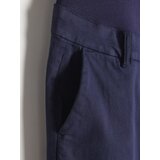 Reserved - Chino hlače s visokim udjelom pamuka - mornarsko plava | shoptok.hr