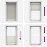vidaXL Plisirana žaluzija svetlo siva 80x150 cm Širina tkanine 79,4 cm | Shoptok.si