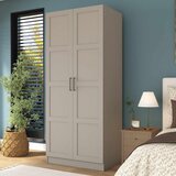 Hanah home BA276 ormar 90 × 210 × 57,5 cm, peščana Cene