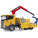 Bruder Gradbiščni tovornjak Scania Super 560R z žerjavom in 2 paletama Cene