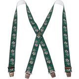 Karlinger Edelweiss zelene naramnice - 110 cm cene
