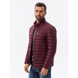 Ombre Men's quilted biker jacket Cene