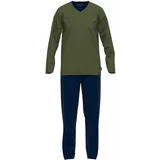 Tom Tailor Duga pidžama mornarsko plava / zelena