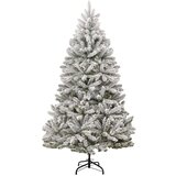 vidaXL Umetna novoletna jelka 300 LED diod in komplet bučk 210 cm | Shoptok.si