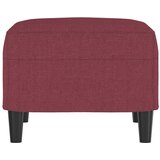  Tabure crvena boja vina 60 x 50 x 41 cm od tkanine | shoptok.hr