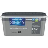 SWINGCOLOR NOTRANJA DISPERZIJSKA BARVA SIMPLY ŠT.01 (2,5 l, siva) | Shoptok.si