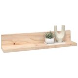 vidaXL Stenske police 2 kosa 50x11x9 cm trdna borovina | Shoptok.si