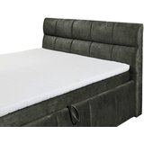Modante POSTELJA Z VZMETNICO 180 cm x 200 cm , tekstil temno zelena | Shoptok.si