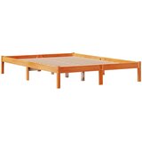  Okvir kreveta bez madraca voštano smeđi 140x190 cm od borovine | shoptok.hr