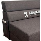 Minecraft ZOFA S POSTELJNO FUNKCIJO, siva tekstil | Shoptok.si