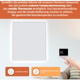 SHX SHXPIRP500 Infrardece grelno plošco WIFI z aplikacijo, 500 W za prostore na 5-10m², montaža steno in strop. | Shoptok.si