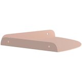  Lebdeća polica s policom 2 pcs Ružičasta 24 x 24 x 2 cm | shoptok.hr