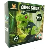 diy t-rex figura dinosaura koja se može zavrnuti