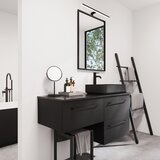 CAMARGUE Ogledalo za kupatilo BORGSTED 60x80 cm, crno | Eponuda.com