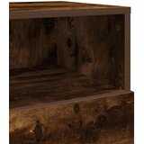 vidaXL Noćni ormarići 2 kom s 2 ladice dimljeni hrast 36x36x68 cm | shoptok.hr