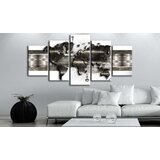  Slika - Metal World Map II 200x100 | shoptok.hr