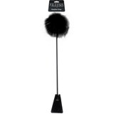 Fetish Fantasy Žgečkalo z loparčkom Fantasy Feather Crop Limited Edition, črno, (21132054) | Shoptok.si