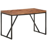  Blagovaonski stol 120 x 60 x 76 cm masivno drvo bagrema i manga | shoptok.hr