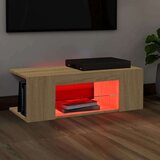 TV omarica z LED lučkami sonoma hrast 90x39x30 cm, (20733842) | Shoptok.si